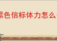 黑色信标体力怎么分配,黑色信标古痕词条推荐