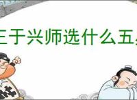 王于兴师选什么五星武将好,王于兴师五星武将选择攻略