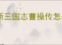 新三国志曹操传怎么过孟德新书人海寻路,新三国志曹操传人海寻路通关方法