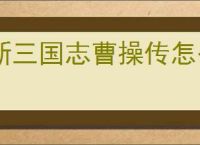 新三国志曹操传怎么找的卢马,新三国志曹操传的卢马通关方法