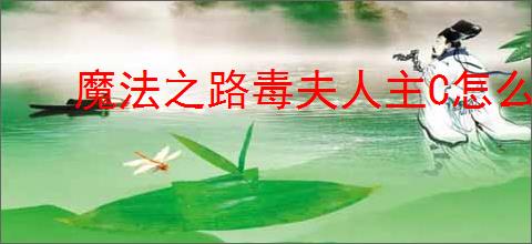 魔法之路毒夫人主C怎么玩,魔法之路毒夫人主C阵容搭配推荐