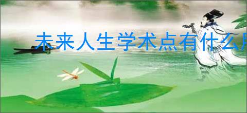 未来人生学术点有什么用,未来人生怎么获得学术点数