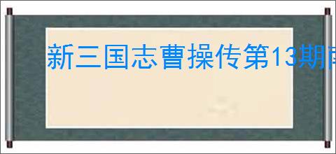 新三国志曹操传第13期南华8-2怎么过,新三国志曹操传第13期南华8-2阵容推荐